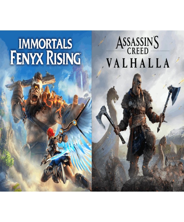 Assassin s Creed Valhalla + Immortals Fenyx Rising Bundle XBOX One / Xbox Series X|S Xbox One Key EUROPE